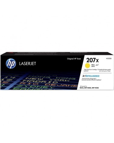 Tóner original hp nº207x xl alta capacidad/ amarillo