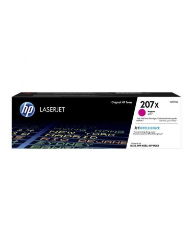 Tóner original hp nº207x xl alta capacidad/ magenta