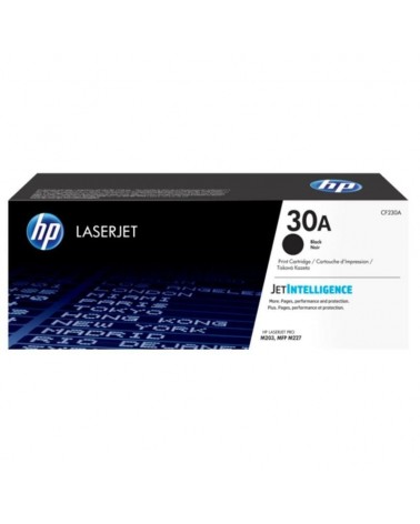 Tóner original hp nº30a/ negro