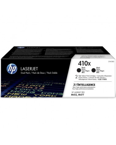Tóner original hp nº410x xl alta capacidad multipack/ 2x negro