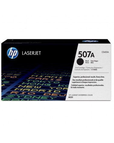 Tóner original hp nº507a/ negro