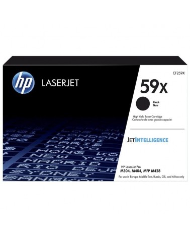 Tóner original hp nº59x xl alta capacidad/ negro