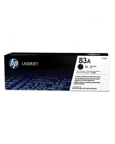 Tóner original hp nº83a/ negro