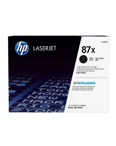 Tóner original hp nº87x xl alta capacidad/ negro