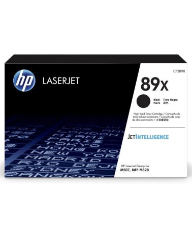 Tóner original hp nº89x xl alta capacidad/ negro