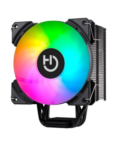 Ventilador con disipador hiditec c12 pwm argb/ 12cm