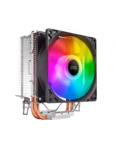 Ventilador con disipador mars gaming mcpuargb/ 9cm