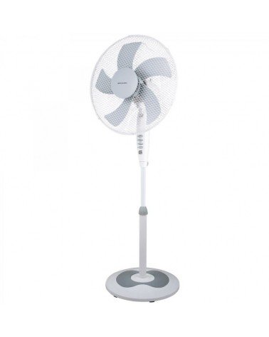 Ventilador de pie grunkel fan-165r/ 50w/ 5 aspas 40cm/ 3 velocidades