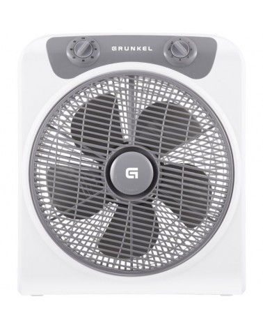 Ventilador de suelo grunkel box fan/ 45w/ 5 aspas 30cm/ 3 velocidades