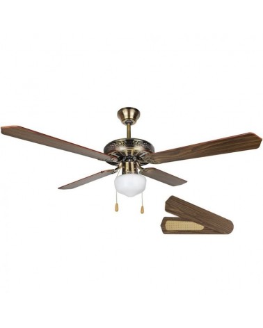 Ventilador de techo orbegozo cl 06132 m/ 60w/ 4 aspas 132cm/ 3 velocidades