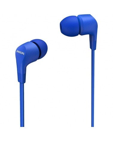 Auriculares intrauditivos philips tae1105bl/ con micrófono/ jack 3.5/ azules
