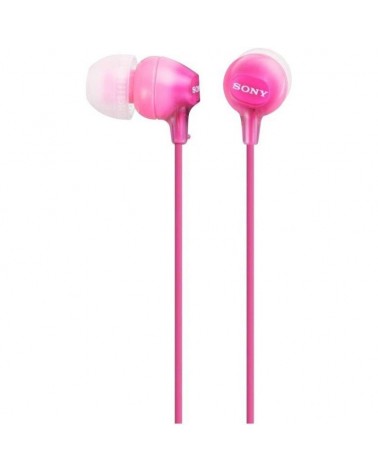 Auriculares intrauditivos sony mdrex15lpp/ jack 3.5/ rosas
