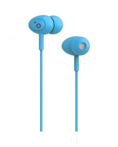 Auriculares intrauditivos sunstech pops/ con micrófono/ jack 3.5/ azules