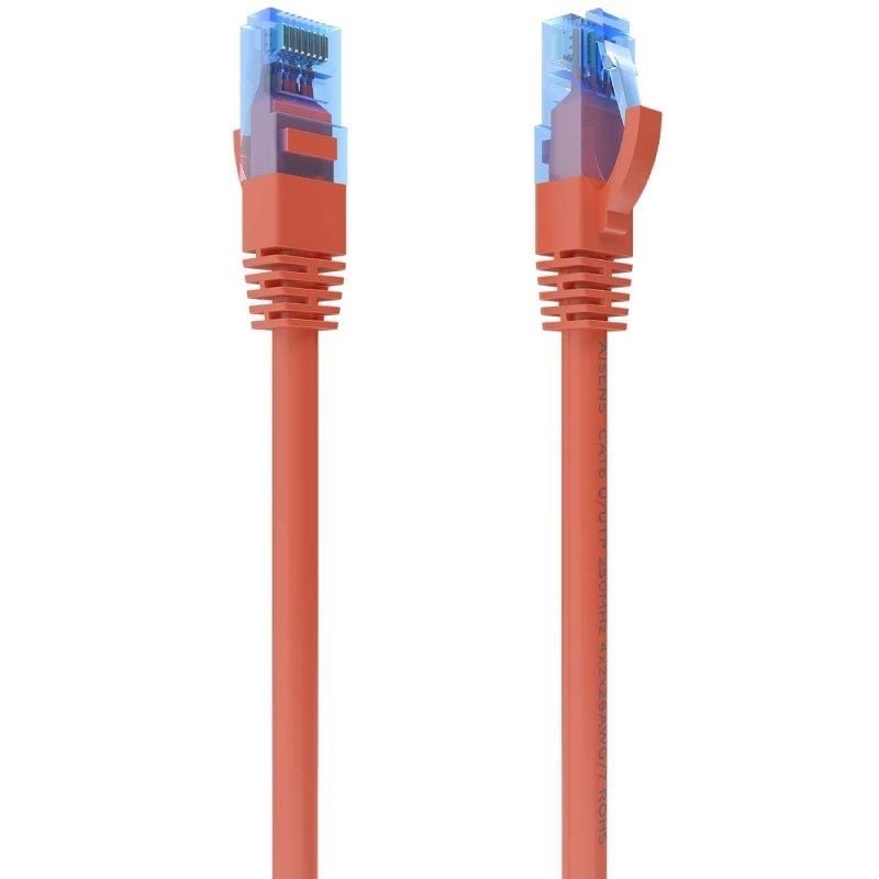 Cable de red rj45 awg26 cca utp aisens a135-0792 cat.6/ 3m/ rojo