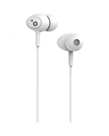 Auriculares intrauditivos sunstech pops/ con micrófono/ jack 3.5/ blancos