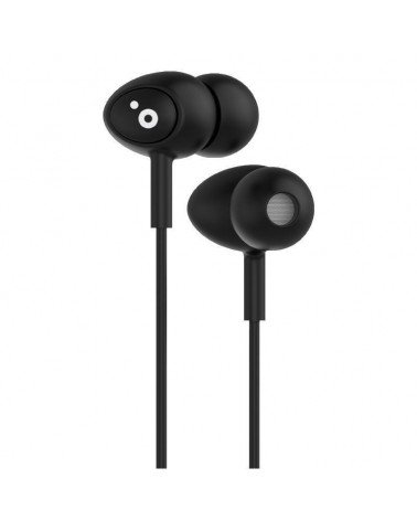 Auriculares intrauditivos sunstech pops/ con micrófono/ jack 3.5/ negros