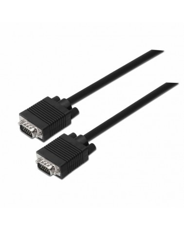 Cable svga aisens a113-0070/ vga macho - vga macho/ hasta 3w/ 10mbps/ 5m/ negro