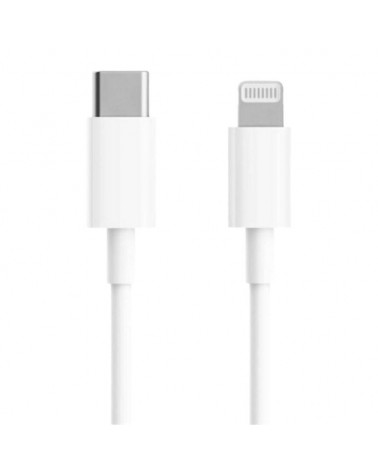 Cable usb 2.0 tipo-c lightning xiaomi bhr4421gl/ usb tipo-c macho - lightning macho/ 1m/ blanco